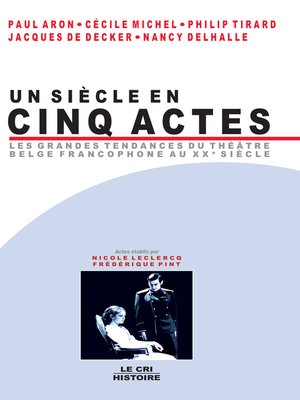cover image of Un Siècle en cinq actes